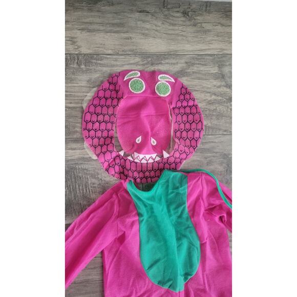 Vintage 80s Rubie’s “Cute & Cuddly” Happy Dinosaur Toddler Costume Made in... - Picture 8 of 9